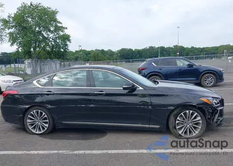 2017 Genesis G80 3.8 из США, поврежденный, VIN KMHGN4JEXHU205813